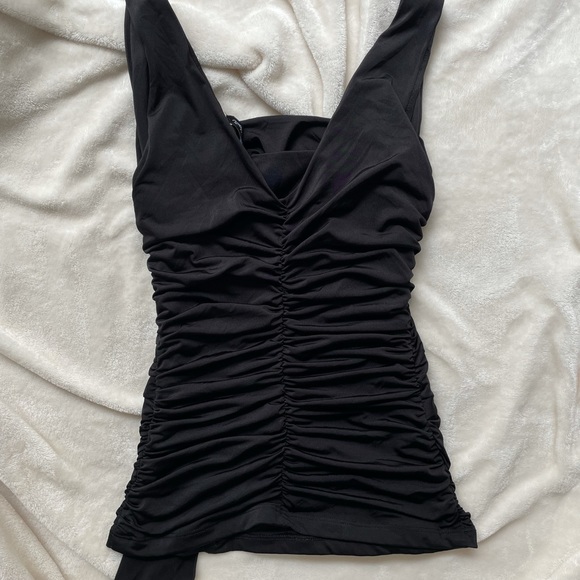 Vintage Black corset top - Picture 7 of 7